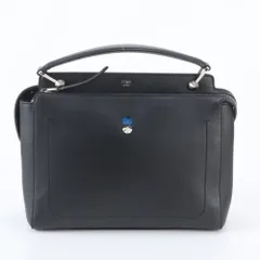 美品 フェンディ ドットコム レザー ハンドバッグ 本革 ブラック 黒 ブランド おしゃれ レディース RWM EH43-8【中古】のサムネイル