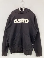 G-STAR RAW ジースターロゥ パーカー S ブラック コットン 無地 前面プリント ワンポイント プルオーバー 長袖 レディースのサムネイル