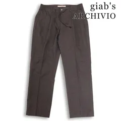 イタリア製★ giab's ARCHIVIO ジャブスアルキヴィオ 【MASACCIO/TYPE A2】 通年 イージー スラックス パンツ Sz.42 メンズのサムネイル