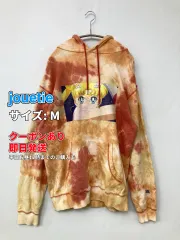 jouetie ジュエティ パーカー M オレンジ コットン 前面プリント バックプリント プルオーバー 長袖 レディースのサムネイル