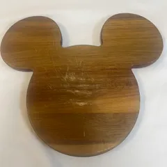 【230567】Le Creuset ル・クルーゼ  Winter Disney ミッキーマウス アカシアウッド・トレイ　ロゴ　キッチン用品 ブラウンのサムネイル