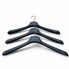 【3本セット】LOUIS VUITTON ルイヴィトン プラスチック トップス シャツ ハンガー バー無し ネイビーのサムネイル