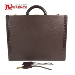 LOUIS VUITTON ルイヴィトン トランク  プレジデント  M30006 タイガレザー アカジュー パープルのサムネイル