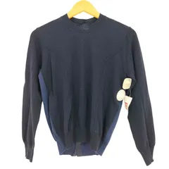 タオコムデギャルソン tao COMME des GARCONS 22aw バックトゥフロント カーブデザイン ドッキング 梳毛天竺ニットソー レディース JPN：S のサムネイル