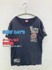 SURF DAY'S Tシャツ/カットソー ネイビー 前面プリント バックプリント ブランドロゴ ミドル丈 半袖 クルーネック(丸首) メンズ レディースのサムネイル