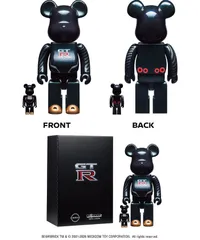 NISSAN GT-R BE@RBRICK 100% & 400% - メルカリ