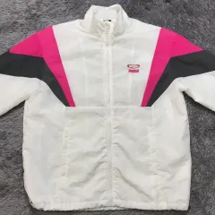 S（実寸M）A級 ユニセックス プーマ (PUMA) 90s レトロ ウーブン ジャケット #448のサムネイル