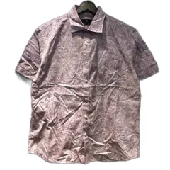 ランバン LANVIN カジュアルシャツ 総柄 半袖 L ピンク ■FYのサムネイル