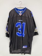 Reebok リーボック Tシャツ/カットソー XL/EX/TG ブラック 前面プリント バックプリント ブランドロゴ ライン柄 ミドル丈 半袖 Vネック 半端袖 メンズ