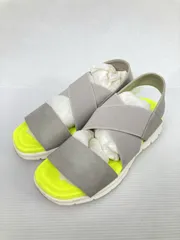 niko and ... ニコアンド サンダル 253 グレー ナイロン 合成皮革/人工皮革 無地 フラット 厚底 ～3cm ストラップあり スポーツサンダル レディースのサムネイル