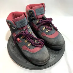 Coleman トレッキングシューズ 登山靴 レッド グレー 23.5cmのサムネイル