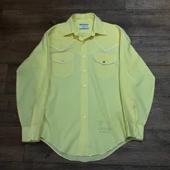 【70's】Sears ドット柄　ウエスタンシャツのサムネイル