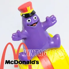 ☆ VINTAGE 1995 ☆【 McDonald's  ( マクドナルド ) 】1995年マクドナルドミールトイ『 Under the Big Top / サーカスシリーズ 』グリマス / ハッピーミール 〚アメリカン雑貨 アメトイ〛のサムネイル