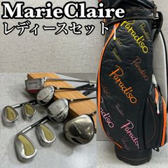 marie claire マリクレール　レディース ゴルフクラブセット　右 マリクレール チタニウム 初心者 ゴルフクラブ レディースセット 右