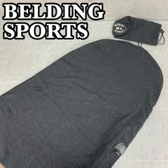 ベルディングスポーツ　ゴルフバッグ　トラベルカバー　ブラック　ナイロン　旅行バッグ　BELDING SPORTSのサムネイル