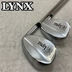 Lynx リンクス　Seville　セビル	メンズゴルフ　ウェッジ2本セット	　アプローチ　サンド　50°　58°　S	右利き用のサムネイル