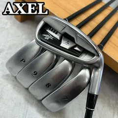 ツルヤ アクセル ZR メンズゴルフ アイアンセット 5本 右利き用 R カーボン TSURUYA AXELのサムネイル
