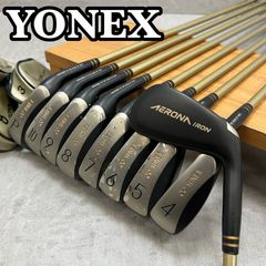 名器】YONEX ヨネックス AERONA IRON エアロナアイアン9本 S - メルカリ