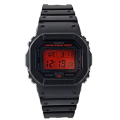 【新品】【１年保証】カシオ 腕時計 G-SHOCK Gショック DW-5600BBR-1 ブラック レッド メンズ CASIOのサムネイル