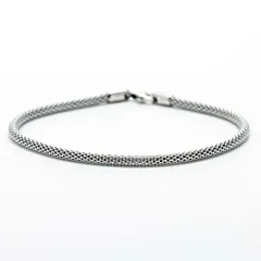 【新品】ダニエルウェリントン ブレスレット Perfect Pair Bracelet DW00400694 シルバー 205mm メンズ レディース Daniel Wellingtonのサムネイル