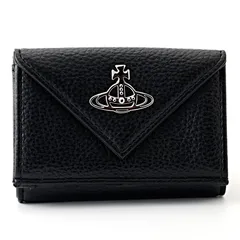 【新品】ヴィヴィアンウエストウッド 三つ折り財布 メンズ レディース ENVELOPE BILLFOLD ブラック 5115002FW-S000D-N403 VivienneWestwoodのサムネイル