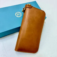 【未使用 展示品】kc's ケイシーズ ラウンジロングウォレット カウハイド ラウンドジップ4 ラウンド長財布  ケーシーズ  本革のサムネイル