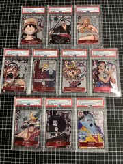 10連番】ワンピースカード 25周年 麦わらの一味 PSA10 10枚 | Mercari