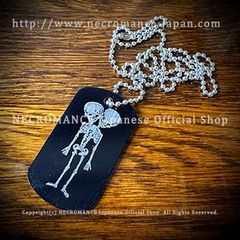 新品】ドッグタグネックレス ＜ハートスパイダーウェブ＞ NECROMANCE