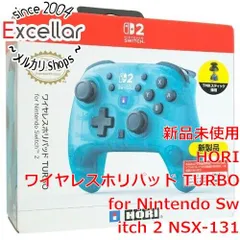 [bn:6] HORI　ワイヤレスホリパッド TURBO for Nintendo Switch 2　NSX-131　アクアシアンのサムネイル