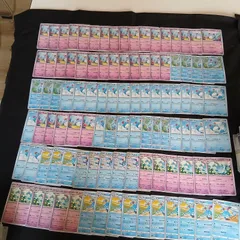 hya742 100枚セット ポケカ　ルリリ / マリル / マリルリ
　大量セットまとめ売りAzurill / Marill / Azumarillのサムネイル