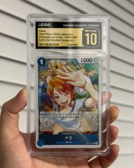 CGC10 PRISTINE ナミ OP02-036ベストセレクションvol.1 - メルカリ