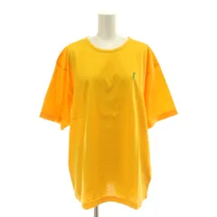 イヴサンローラン YVES SAINT LAURENT Tシャツ Free 黄色 イエロー ワンポイント 半袖 ラウンドネック /DU25のサムネイル