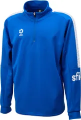 スフィーダ sfida フットサル BP ウォームアップハーフジップトップ JR ジュニア キッズ 子供 ウォームアップウェア 吸汗 速乾 保湿 ファスナー HEX BEASTライン ジャージ  SA21813JR BLU ブルーのサムネイル
