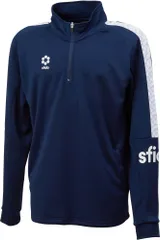 スフィーダ sfida フットサル BP ウォームアップハーフジップトップ JR ジュニア キッズ 子供 ウォームアップウェア 吸汗 速乾 保湿 ファスナー HEX BEASTライン ジャージ  SA21813JR NVY ネイビーのサムネイル