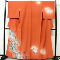 正絹　辻ヶ花　訪問着　付下げ　逸品　広襟のサムネイル