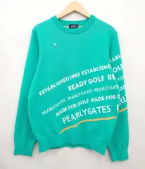 ★8615☆PEARLY GATES パーリーゲイツ ドライタッチ ニット 長袖セーター　美品　4のサムネイル