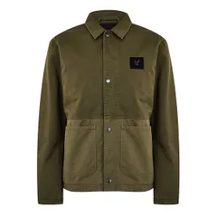ライルアンドスコット メンズ アウター ジャケット・ブルゾン Lyle and Scott Lyle Pnl Chore Jkt Sn99 Desert Sage セージのサムネイル