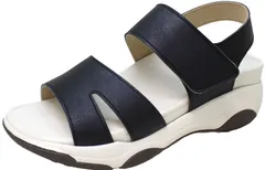 リゲッタ Re:getA RE3001 バックベルト付き厚底リカバリーウォークサンダル  RE3001 GUM ガンメタのサムネイル