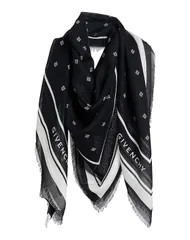 ジバンシー レディース アクセサリー マフラー・ストール・スカーフ GIVENCHY マフラー＆スカーフ Black ブラックのサムネイル