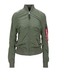 アルファインダストリーズ レディース アウター ジャケット・ブルゾン ALPHA INDUSTRIES Dark Green グリーンのサムネイル