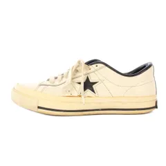 コンバース CONVERSE ALL STAR オールスター ローカットスニーカー シューズ レザー ロゴ US5.5 白 ホワイト /BBのサムネイル