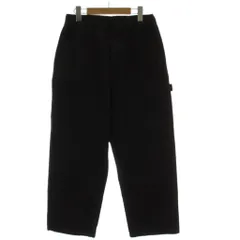 ジャーナルスタンダード レリューム JOURNAL STANDARD relume 25SS デニム＆ヒッコリー レイジー ペインターパンツ S 黒 長ズボン /GGのサムネイル