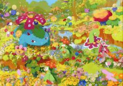 ポケモンセンターオリジナル キャンバスアート みだれざき - メルカリ