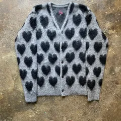(XS) ニードルズ x ビームス ハート モヘア カーディガンのサムネイル