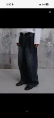 DIVE IN LOOSED WIDE DENIM PANTS (DYED INDIGのサムネイル
