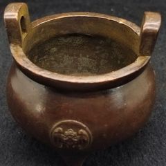 양귀 蝙蝠香炉茶寵 장식 향도구 공예품 미술품 입상