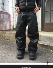 Vanish202a LOOSE FIT OIL COATING DENIM - メルカリ
