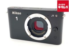 良品】NIKON 1 J1 ブラック ボディ - メルカリ