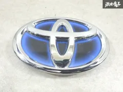 トヨタ 純正 ZVW30 30 プリウス フロント エンブレム 75311-47011 割れ無し 色褪せ少 交換用 人気 即納 棚9-2-Gのサムネイル