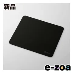 ELECOM エレコム ゲーミングマウスパッド 中目クロス バランス スモール ブラック MP-G09BK (2623215)のサムネイル